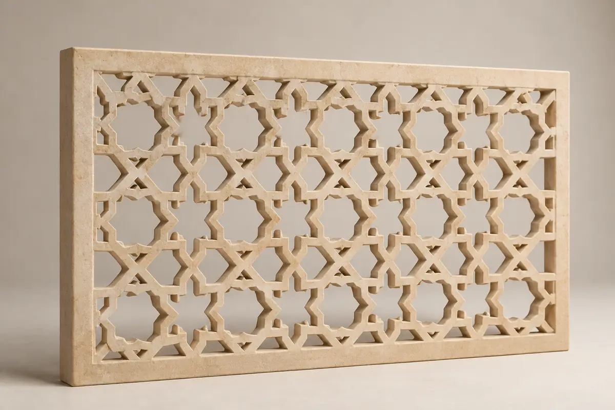 Stone Jali Screen Panel Architectural Articles material reference
